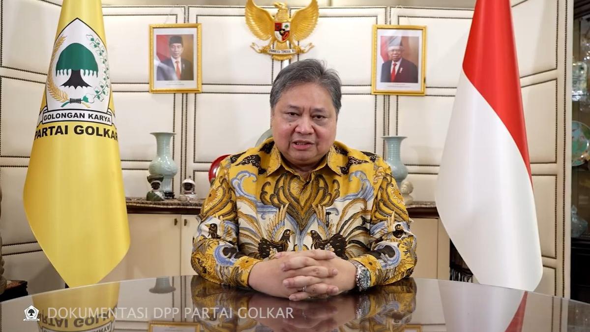 Golkar Akan Beri Penghargaan Tertinggi untuk Airlangga Hartarto