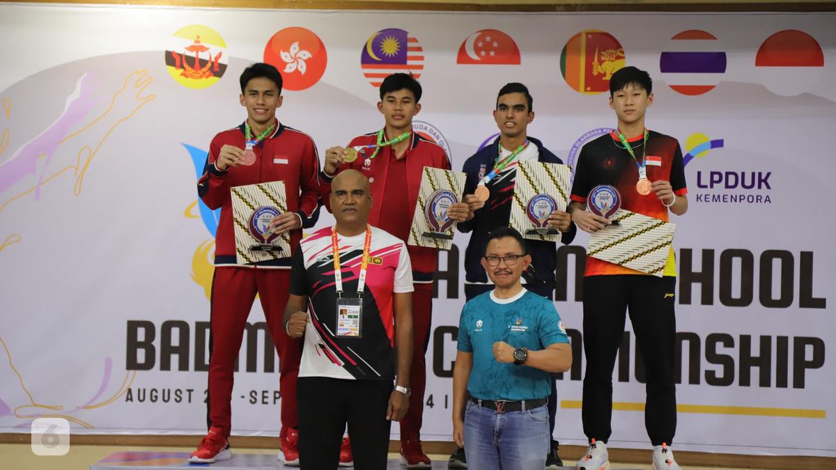 Indonesia Raja di Ajang Asian School Badminton Championship 2024