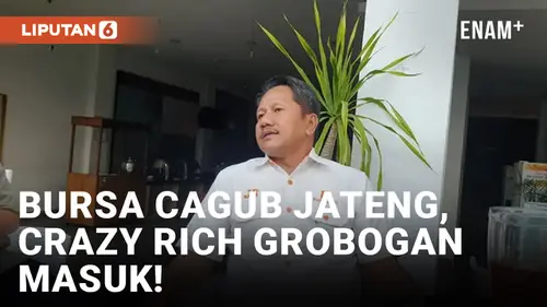 VIDEO: Crazy Rich Grobogan Deklarasi Jadi Cagub Jawa Tengah