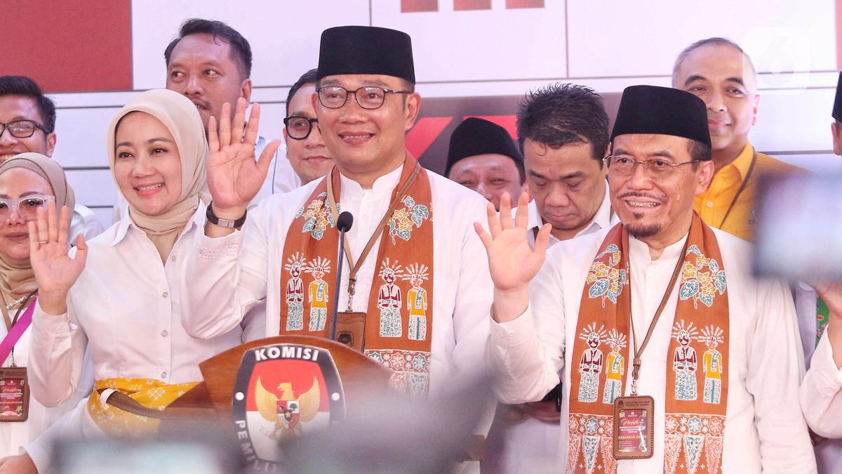 Survei Pilkada Jakarta LSI: Ridwan Kamil – Suswono 51,8%, Pramono – Rano 28,4%, Dharma-Kun 3,2%