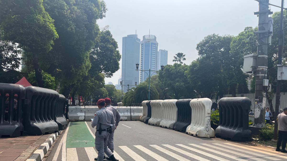 1.676 Personel Gabungan Dikerahkan, Kawal Aksi Demo Buruh di KPU Minggu Pagi