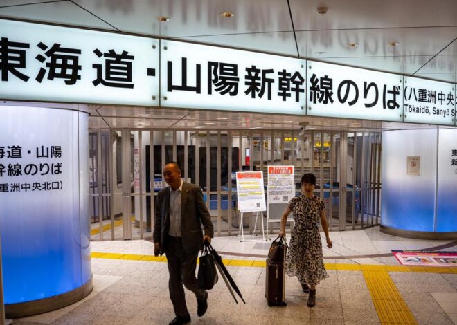 Diterjang Badai Shanshan, Layanan Kereta Cepat Shinkansen Ditangguhkan