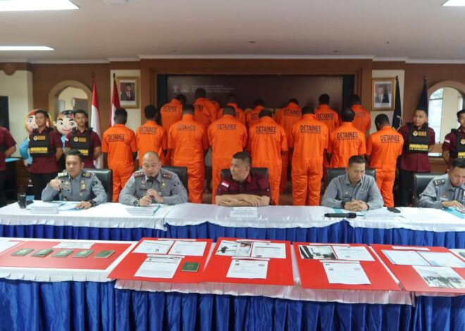 Imigrasi Jakut Cokok 16 WNA Nigeria Pelanggar Hukum