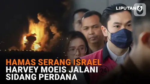 VIDEO: Hamas Serang Israel, Harvey Moeis Jalani Sidang Perdana