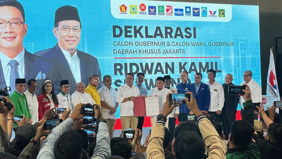 Anies Merapat ke PDIP, RK-Suswono Siap Bertarung di Pilkada Jakarta