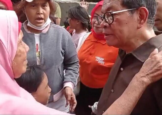 Momen Pramono Anung Dicurhati Warga Jakarta Saat Blusukan di Rusun Tanah Tinggi