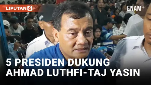 VIDEO: Ahmad Luthfi Ungkap Didukung 5 Presiden dalam Pilgub Jawa Tengah