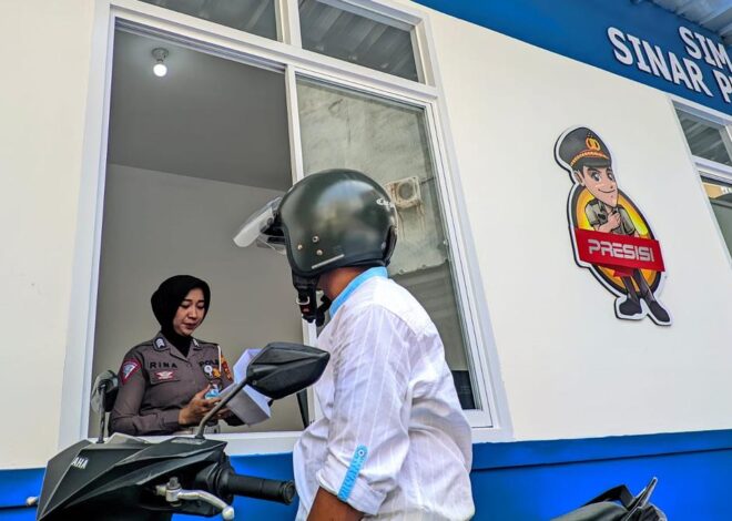 Hore, Warga Bandar Lampung Kini Bisa Perpanjang SIM Lewat Layanan Drive Thru