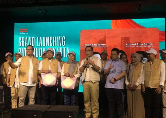 Ridwan Kamil Kukuhkan Duta Muda, Bakal Jangkau Warga Jakarta Door to Door