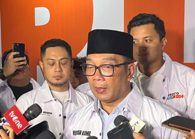 Ridwan Kamil soal Kesamaan Visi Misi dengan Anies: Intinya soal Keadilan dan Kesejahteraan