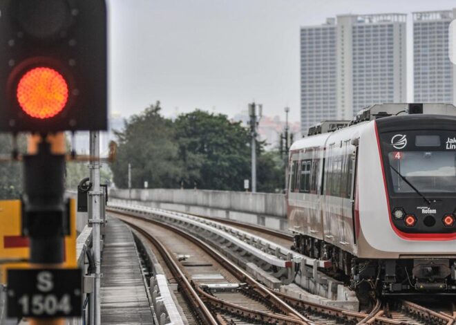 LRT Jakarta Velodrome-Rawamangun Siap Uji Coba Jalur pada Senin 30 September