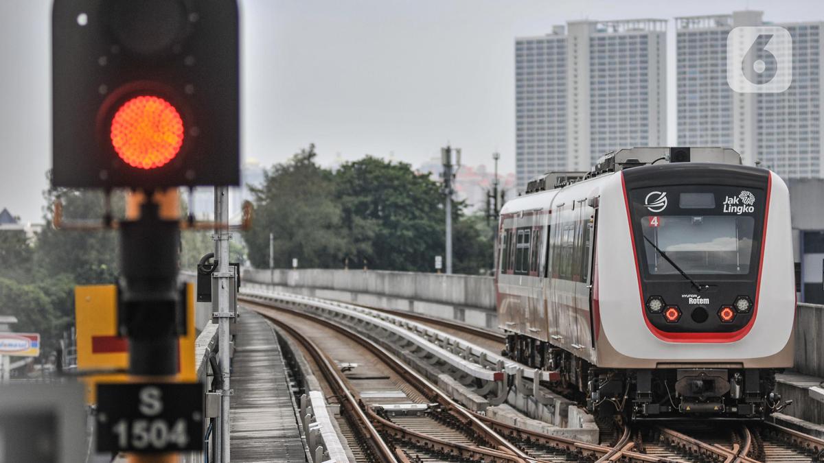 LRT Jakarta Velodrome-Rawamangun Siap Uji Coba Jalur pada Senin 30 September