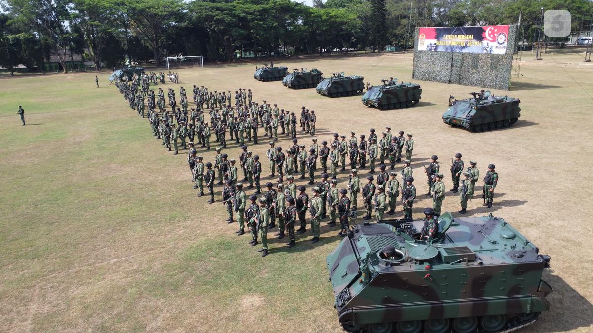 Latihan Bersama TNI AD dan Singapore Armed Force (SAF) Resmi Dibuka