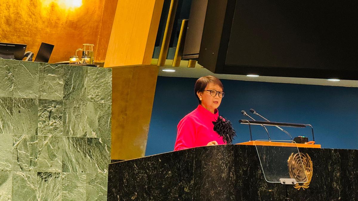 Pidato Retno Marsudi di Sidang Majelis Umum PBB: Indonesia Tak Bisa Diam Melihat Ketidakadilan di Palestina