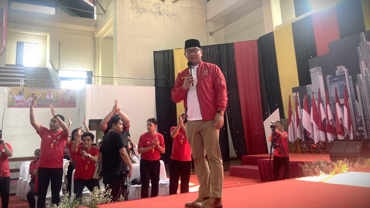 Ridwan Kamil Janjikan Kemenangan 1 Putaran di Pilkada Jakarta 2024