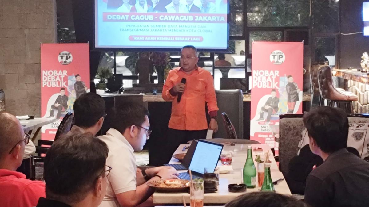Relawan Bergerak Menangkan Pramono Anung-Rano Karno, Trimedya PDIP: Kami Akan Bekerja
