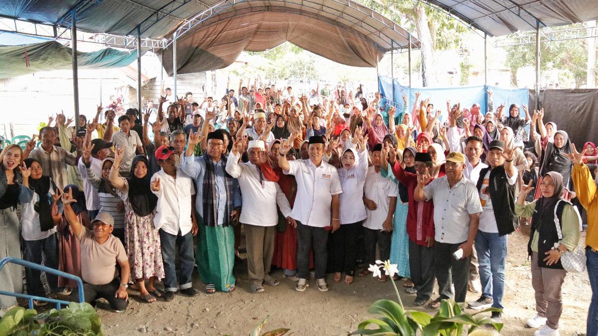 Masyarakat Bungku Barat Punya Harapan Besar pada Cabup Morowali Iksan Baharuddin