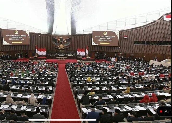 580 Anggota DPR Periode 2024-2029 Resmi Dilantik