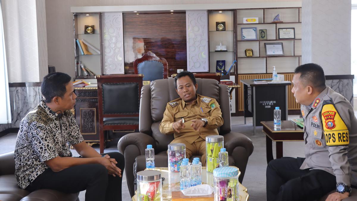 Pencopotan Penghulu Buat Kisruh, Kapolres Temui Plt Bupati Rokan Hilir Cari Solusi Penyejuk