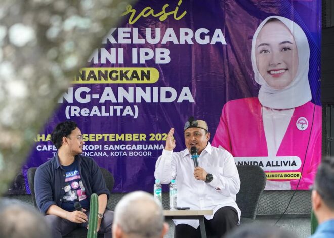 Pasangan Atang-Annida Dapat Dukungan dari Alumni IPB di Pilkada Kota Bogor