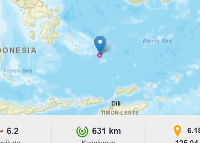 Gempa Magnitudo 6,2 Guncang Wakatobi Sultra, Tidak Berpotensi Tsunami