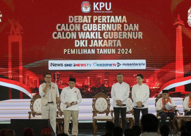 Survei PolMark Pilgub Jakarta: Ridwan Kamil-Suswono 34,8%, Dharma-Kun 3,2%, Pramono-Rano 40,3%