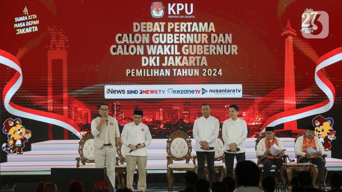 Survei PolMark Pilgub Jakarta: Ridwan Kamil-Suswono 34,8%, Dharma-Kun 3,2%, Pramono-Rano 40,3%