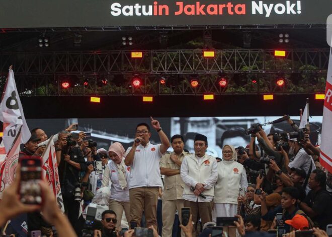 Jelang Masa Tenang, Ini Momen Pamungkas Kampanye Akbar Pasangan RIDO di Pilkada Jakarta 2024