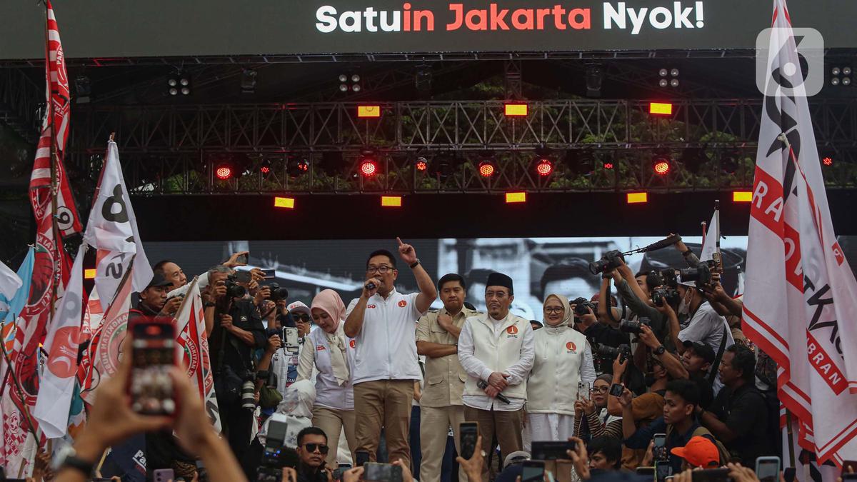 Jelang Masa Tenang, Ini Momen Pamungkas Kampanye Akbar Pasangan RIDO di Pilkada Jakarta 2024