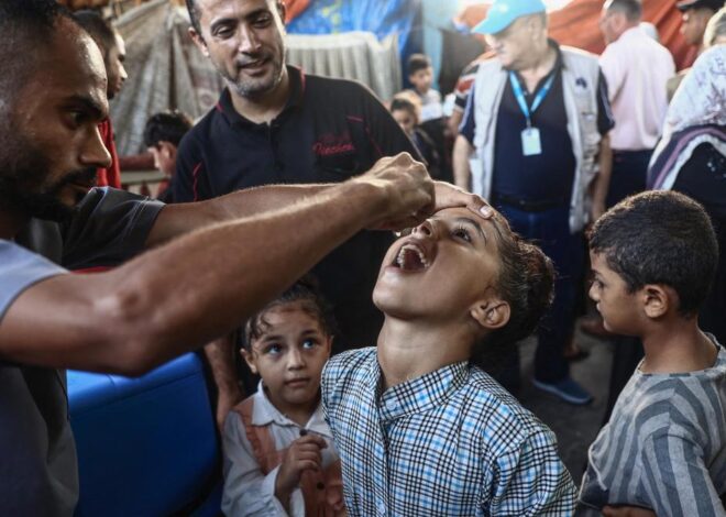 Vaksinasi Polio Dimulai Kembali di Gaza Utara, tapi Tidak Akan Capai Target