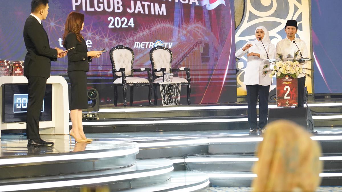 Di Debat Pamungkas, Khofifah-Emil Dinilai Tampil Gemilang: Paling Lengkap dan Berpengalaman