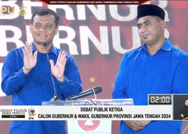 Debat Ketiga Pilkada Jateng, Luthfi Pertegas Komitmen Perlindungan Hak Buruh