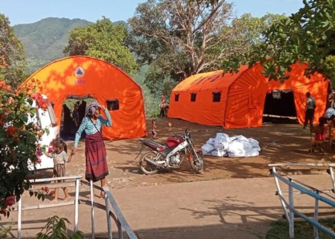 Gunung Lewotobi Laki-Laki Masih Bergejolak, Pengungsi Membeludak