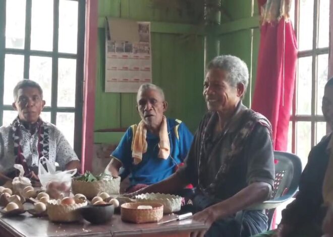 Masyarakat Adat NTT Gelar Ritual Sakral ‘Tito Bado Odong Gahu’ Minta Perlindungan Leluhur dari Amuk Murka Gunung Lewotobi