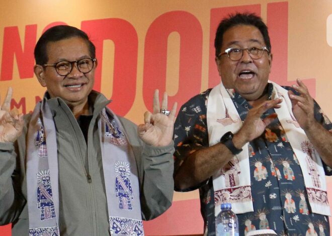 Semringah, Pramono Anung-Rano Karno Tanggapi Hasil Hitung Cepat Pilkada Jakarta 2024