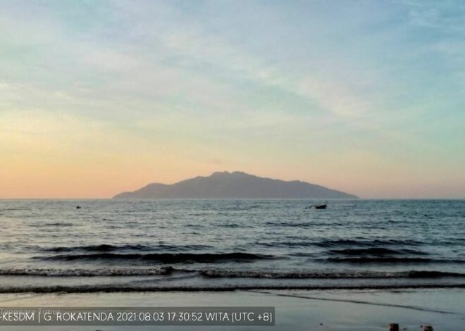 Aktivitas Meningkat, Gunung Rokatenda di Sikka NTT Naik Status Jadi Waspada