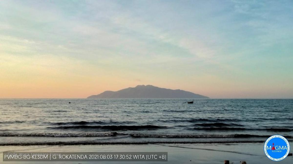 Aktivitas Meningkat, Gunung Rokatenda di Sikka NTT Naik Status Jadi Waspada