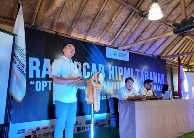 Rakercab 2025, BPC HIPMI Tabanan Rancang Strategi Baru untuk Penguatan Pengusaha Muda